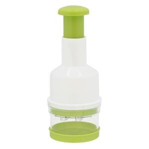 Smart Home Handheld Food Chopper in White & Green